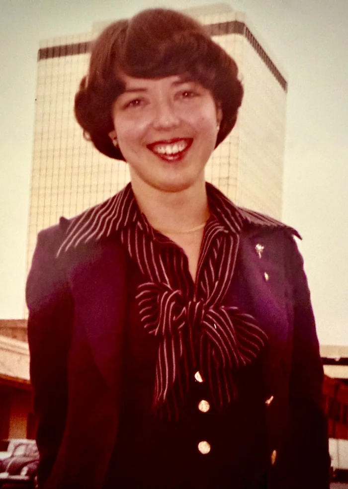 Mannette Antill in her courtroom years, an archival photograph