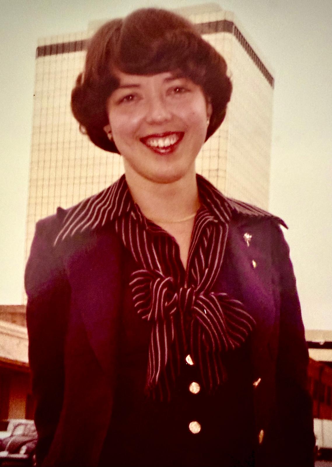 Mannette Antill in her courtroom years, an archival photograph